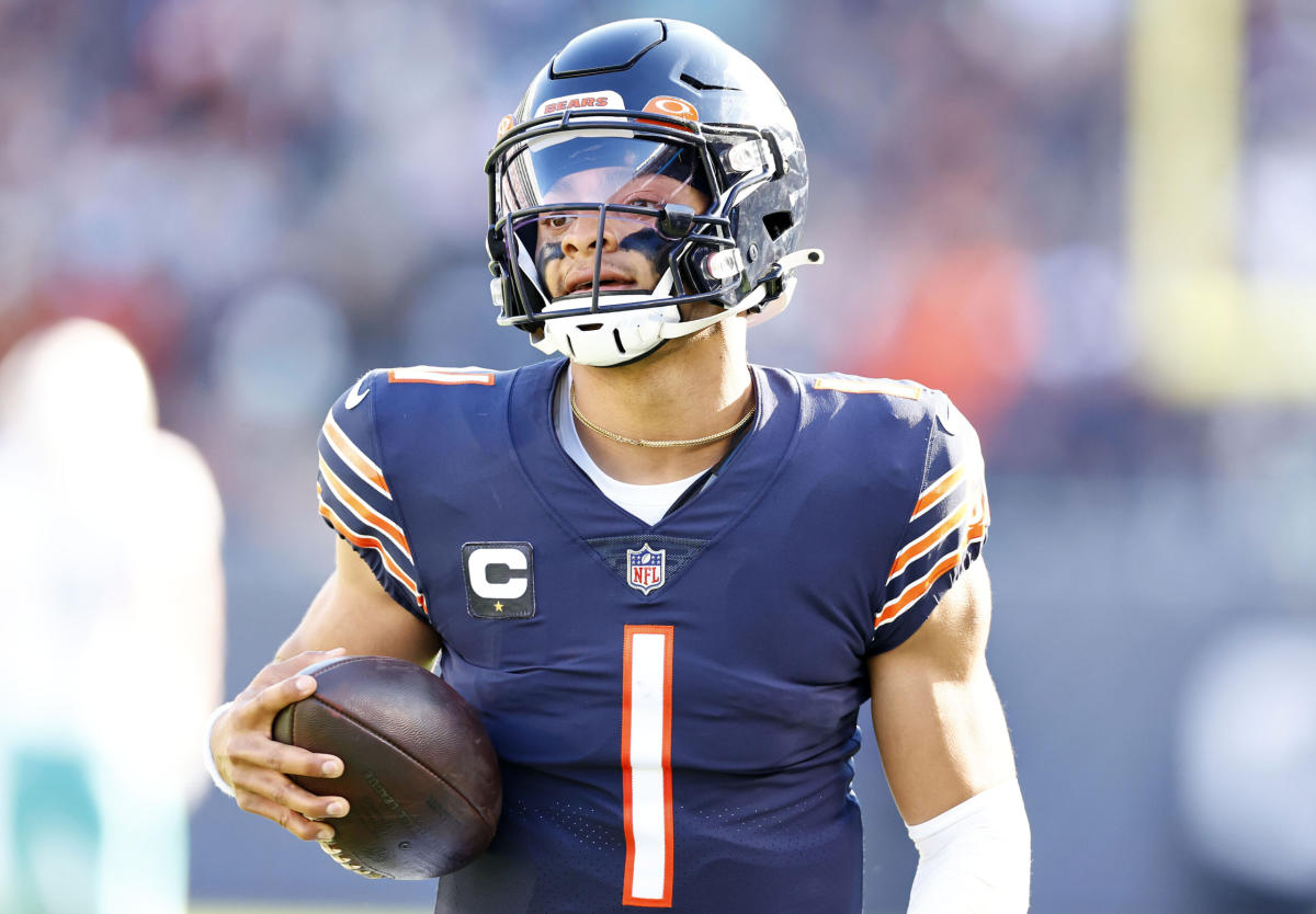 Justin Fields Chicago Bears Quarterback Paint By Numbers 