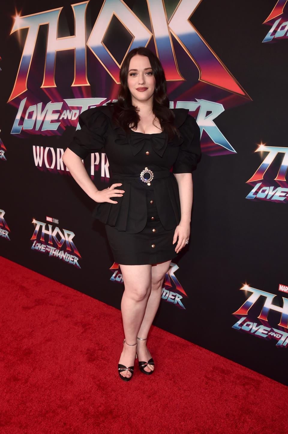 Kat Dennings Thor: Love and Thunder premiere