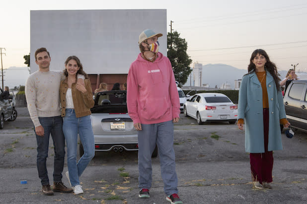 The Rental Drive-in Premiere Dave Franco Alison Brie Dan Stevens Sheila Vand