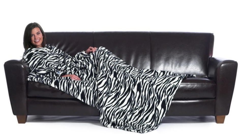 Das Zebra-Slanket gibt’s für rund 40 Euro im deutschen Online-Shop. (Bild: dasslanket.de)