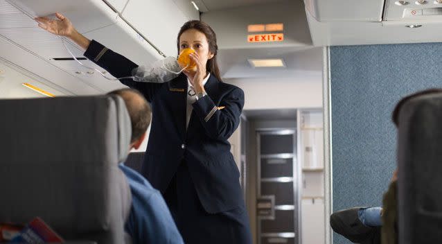 The masks provide oxygen to those on board in emergencies up to 40,000 feet, according to the US Federal Aviation Administration. Photo: Getty