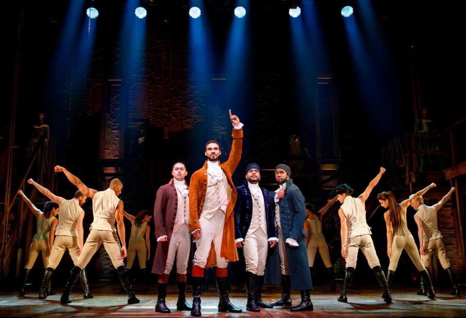 “Hamilton,” which won 11 Tony Awards in 2016, will run March 21-April 2 at the Music Hall.