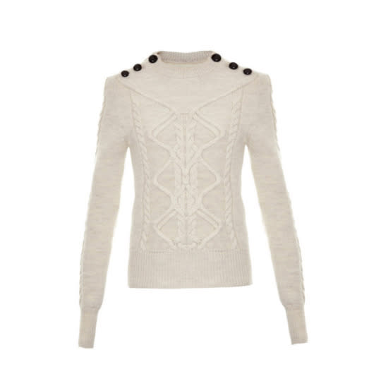 Dustin Cable-Knit Sweater, Isabel Marant $765