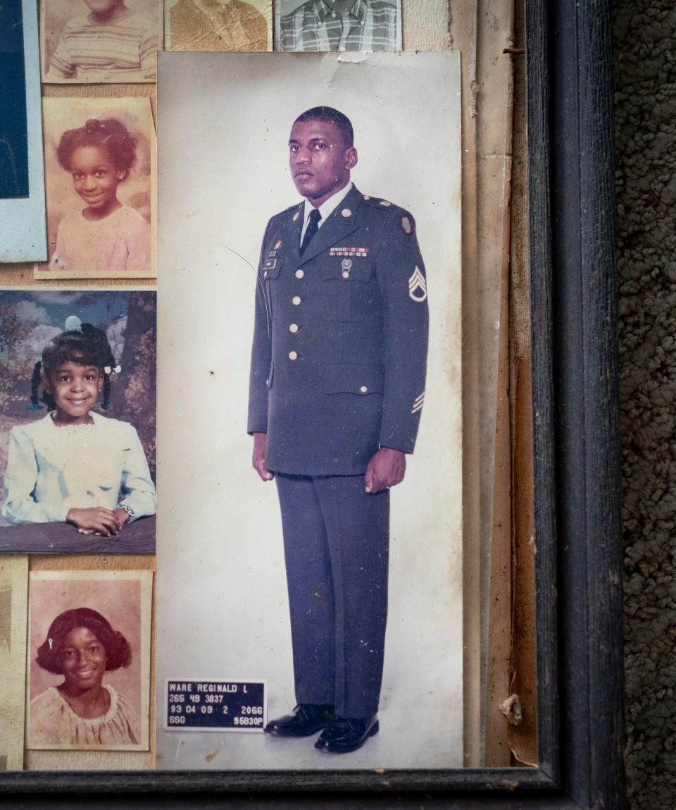 A photo of Army Sgt. Reginald Ware in 1993.