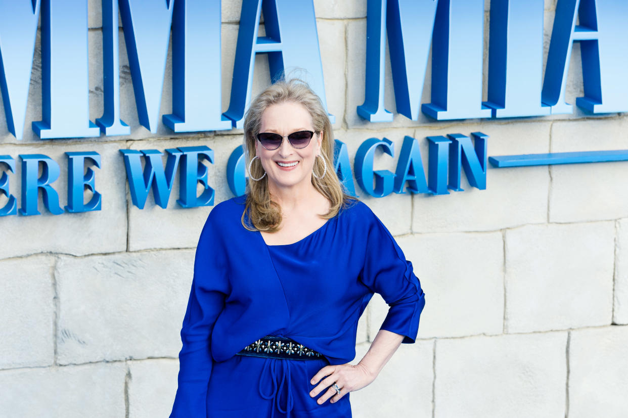 Meryl Streep fue Donna en Mamma Mia, la adaptación del aclamado musical de ABBA (Foto: Wiktor Szymanowicz/Future Publishing via Getty Images)