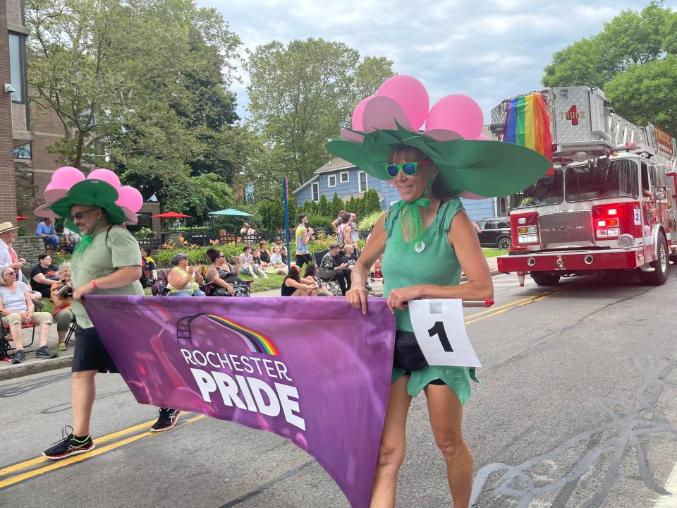 The 2023 Rochester Pride Parade on Park Avenue drew more than 15,000 attendees.