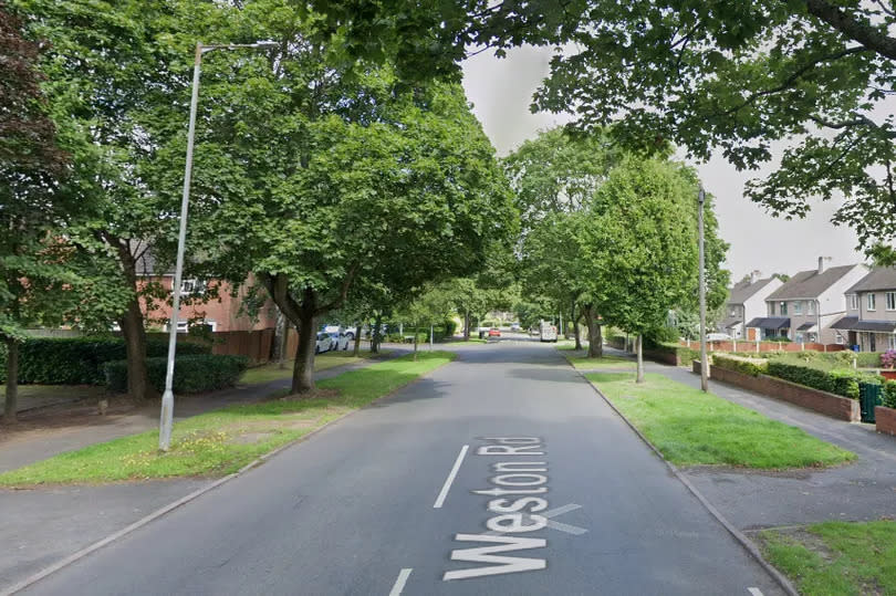 A general view of Weston Road in Lichfield