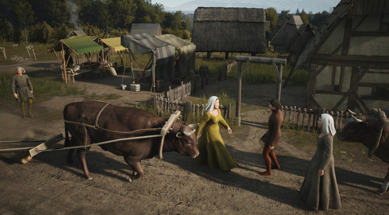  Medieval peasants. 