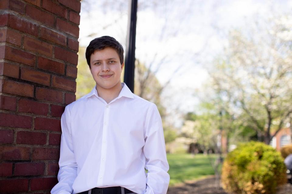Yuriy Holovchak, a sophomore at APSU, has become the first student to earn the prestigious Barry Goldwater scholarship since 2013.