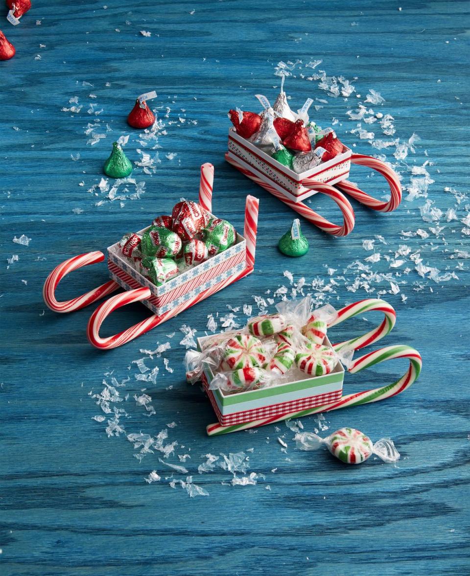 candy cane sleighs