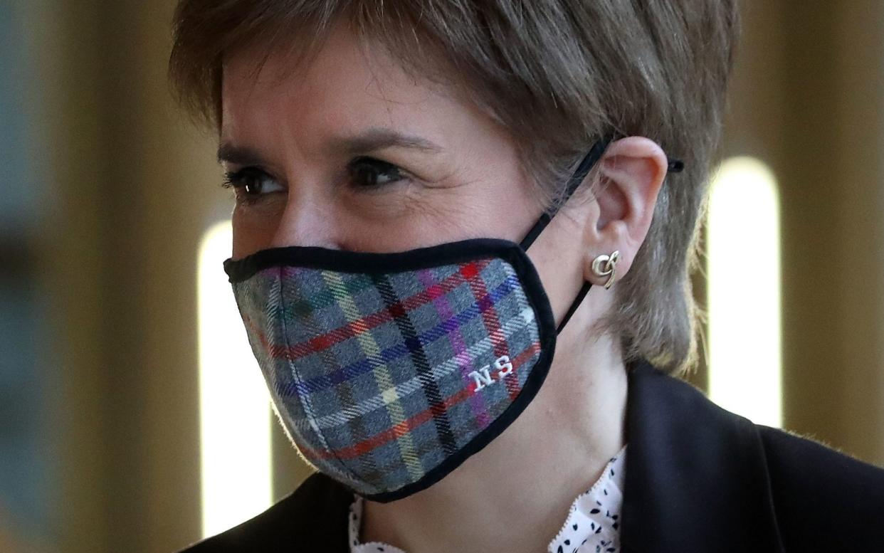 Nicola Sturgeon has been urged to be more transparent about the vaccine timetable - Getty Images Europe