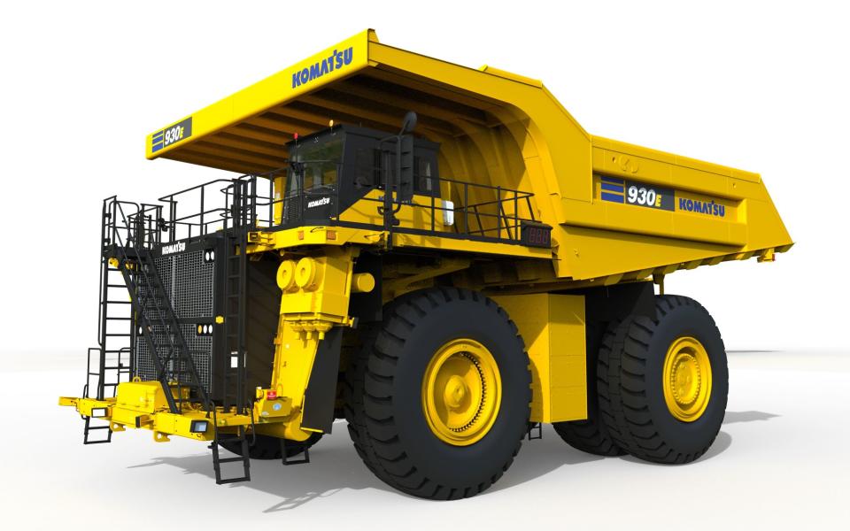 General Motors will co-develop fuel cell systems with Komatsu for outsized mining trucks. (Photo: GM/Komatsu)