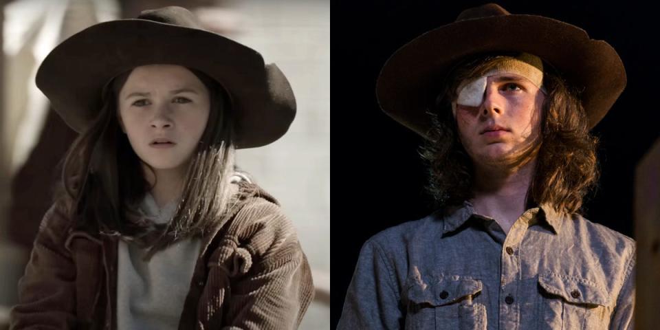 TWD Judith and Carl