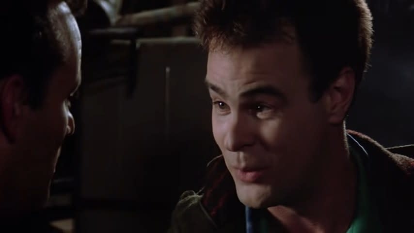 Ray talking to Venkman in "Ghostbusters"