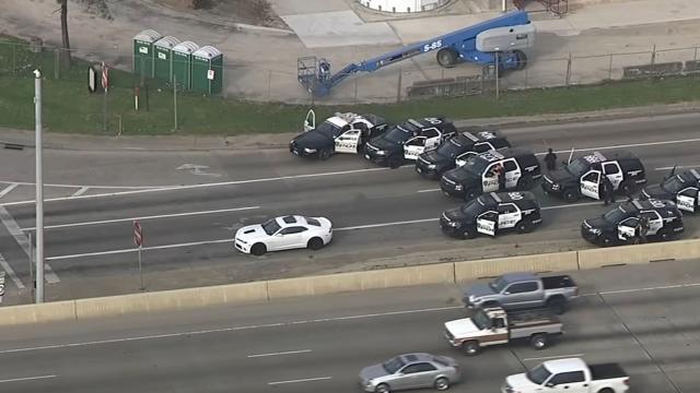 Camaro Runs From Texas Cops