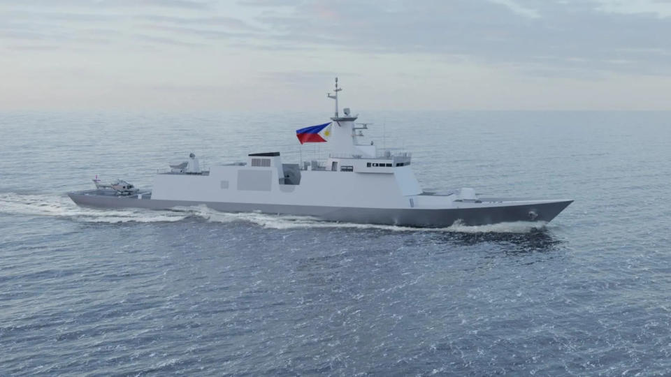 菲律賓馬爾瓦爾級巡防艦。(圖/現代重工)