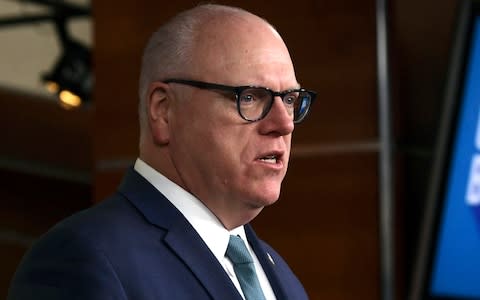 Joe Crowley had been considered a candidate to replace Nancy Pelosi as party leader - Credit: AP