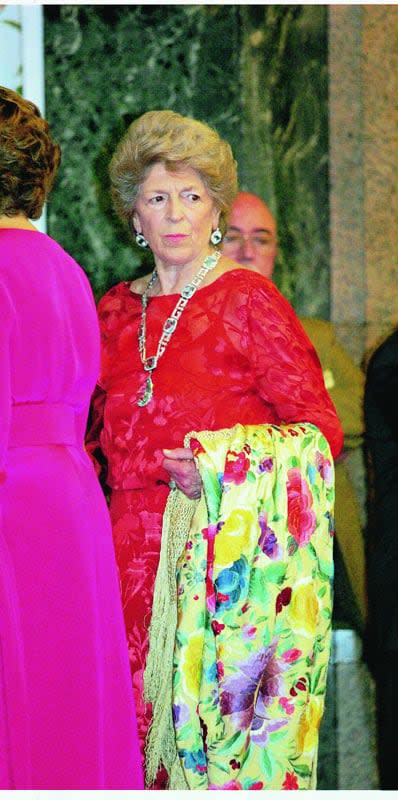 Sandra Torlonia, madre del conde Lequio