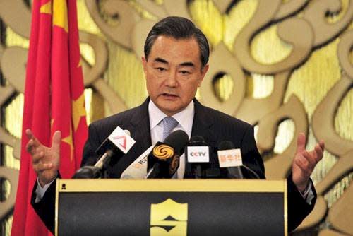 中國大陸外交部長王毅。(圖取自CCTV臉書)