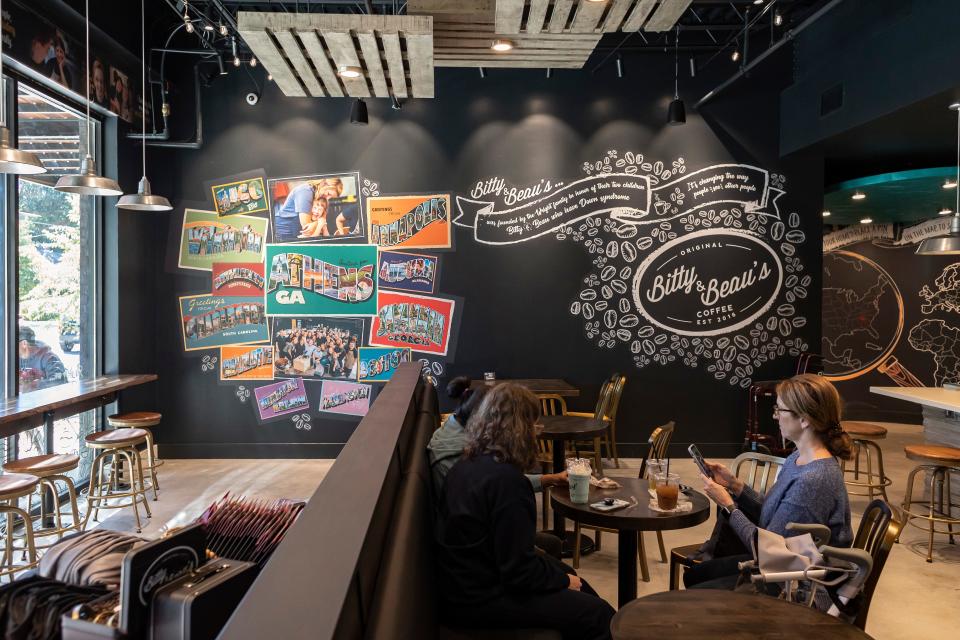 Bitty & Beau’s Coffee is a franchise with locations in multiple states run by people with intellectual and developmental disabilities. The Athens, Georgia, location opened in 2021 with 23 employees.