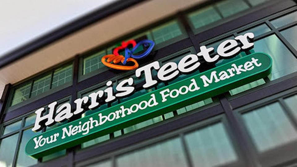 Emergency responders evacuated this Harris Teeter grocery store in Rocky Mount and treated a store employee for smoke inhalation on Friday, July 22, 2022, after teenagers lit greeting cards on fire, police said.