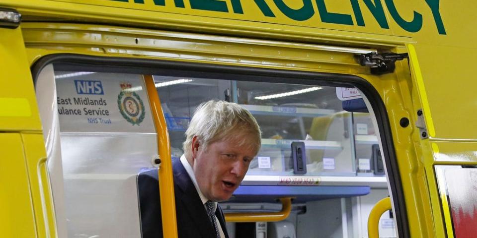 Boris Johnson NHS