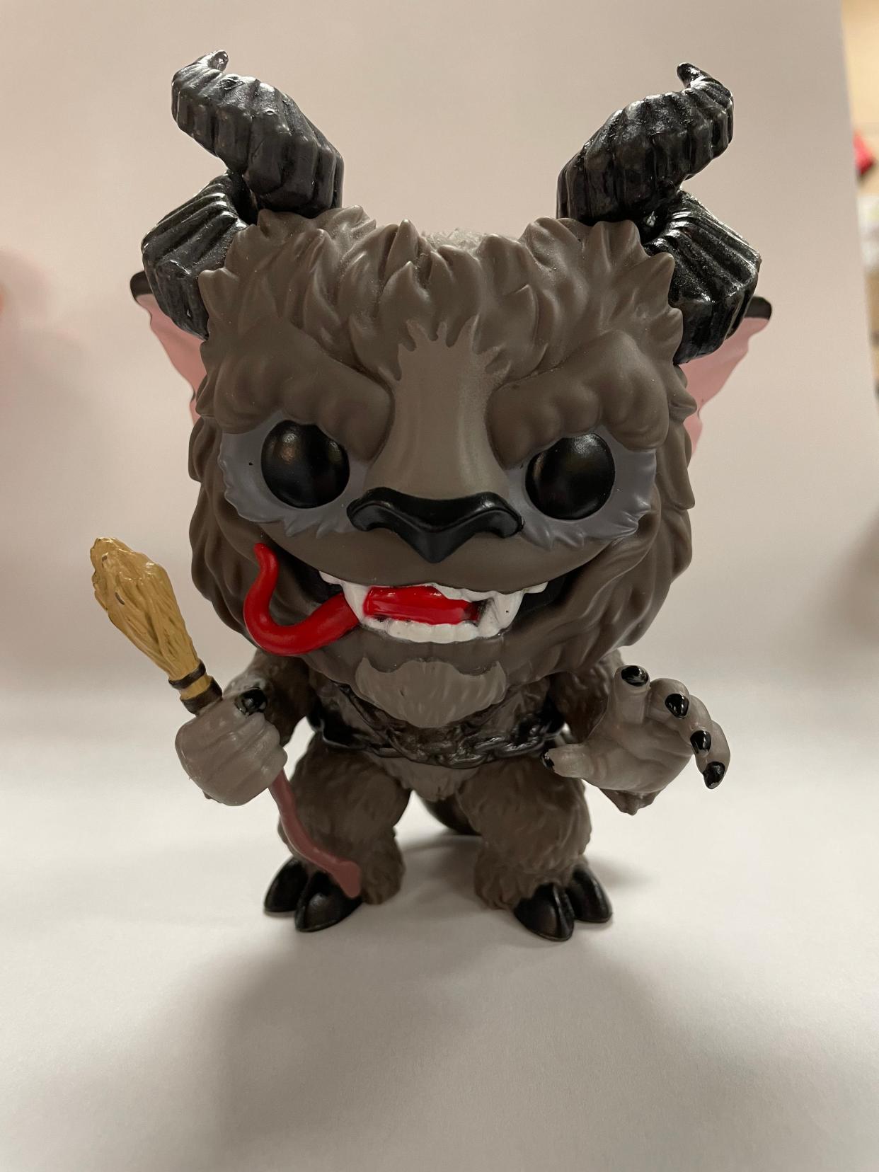 Funko Pop! Krampus will be hidden in merchant windows for a children’s scavenger hunt during this year's Christkindlmarkt.