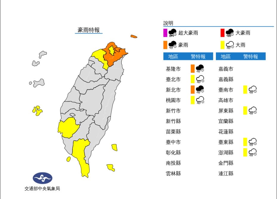 帶雨具！低壓帶發威全台8縣市豪大雨特報 林嘉愷曝「這2天」有強降雨