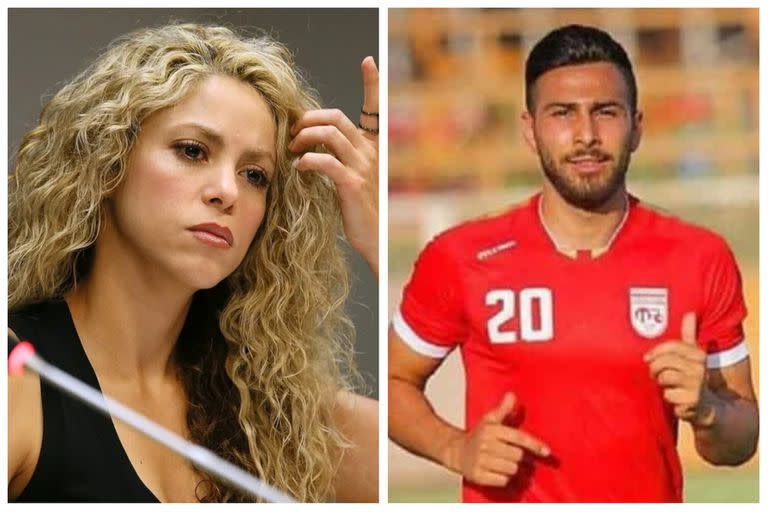 Shakira salió en defensa de Amir Nasr-Azadani, el futbolista iraní condenado a muerte