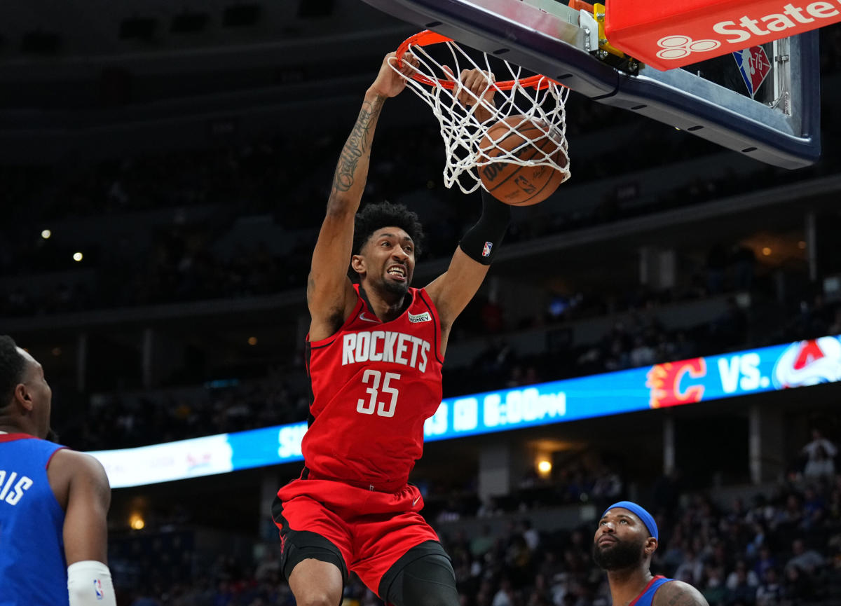 Houston Rockets trade Christian Wood to Dallas Mavs for #26 Pick