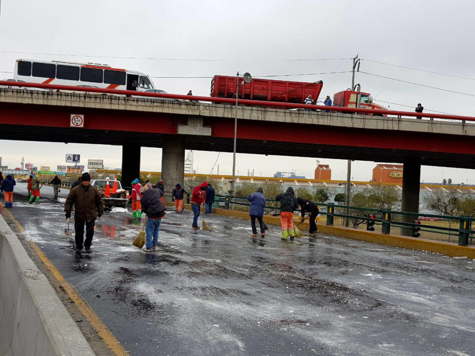 FOTOS: Las estampas que han dejado las heladas en México