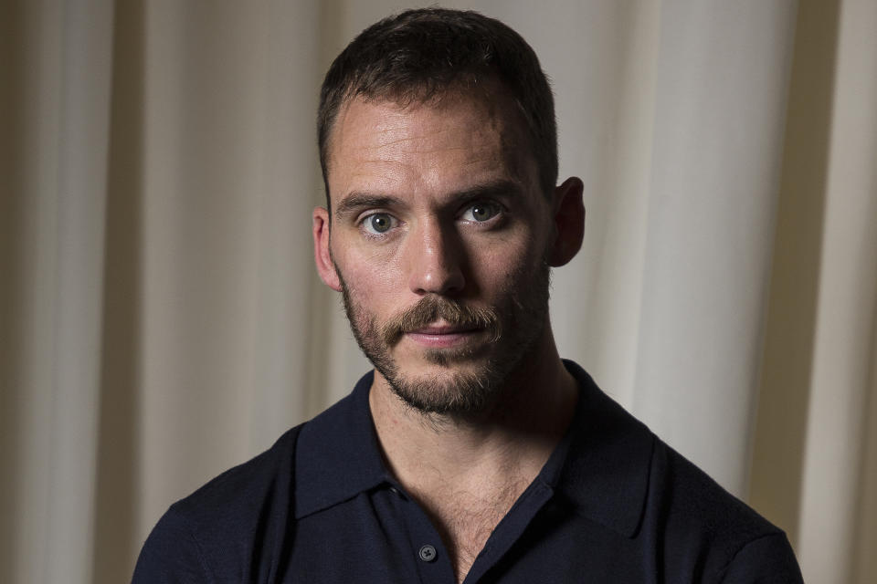 Actor Sam Claflin poses for portraits for the film The Nightingale, at the 75th edition of the Venice Film Festival in Venice, Italy, Thursday, Sept. 6, 2018. (Photo by Joel C Ryan/Invision/AP)