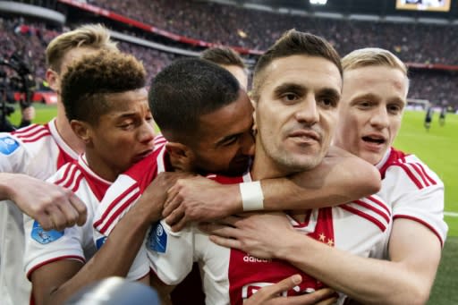 Dusan Tadic scored twice and set up another as Ajax beat Vitesse Arnhem to extend their lead at the top of the Eredivisie