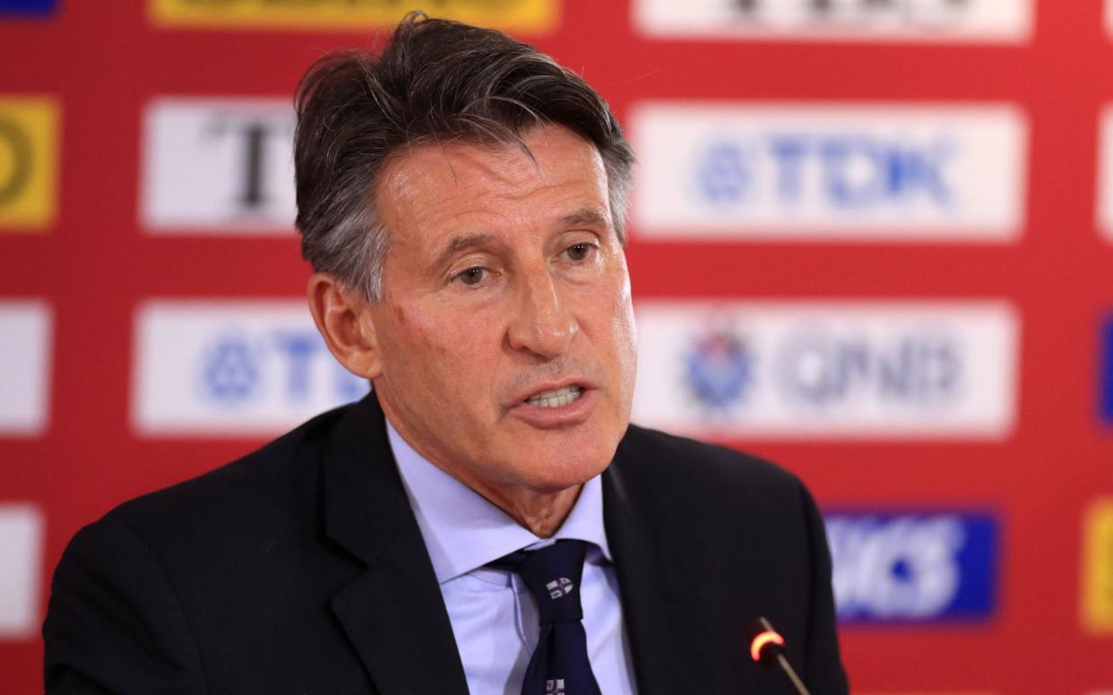 File photo dated 26-09-2019 of IAAF President Sebastian Coe - Mike Egerton/PA Wire