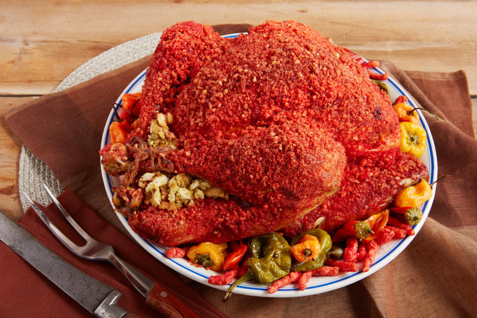 Hot Cheetos Turkey (STEVEN KARL METZER / Reynolds Wrap)