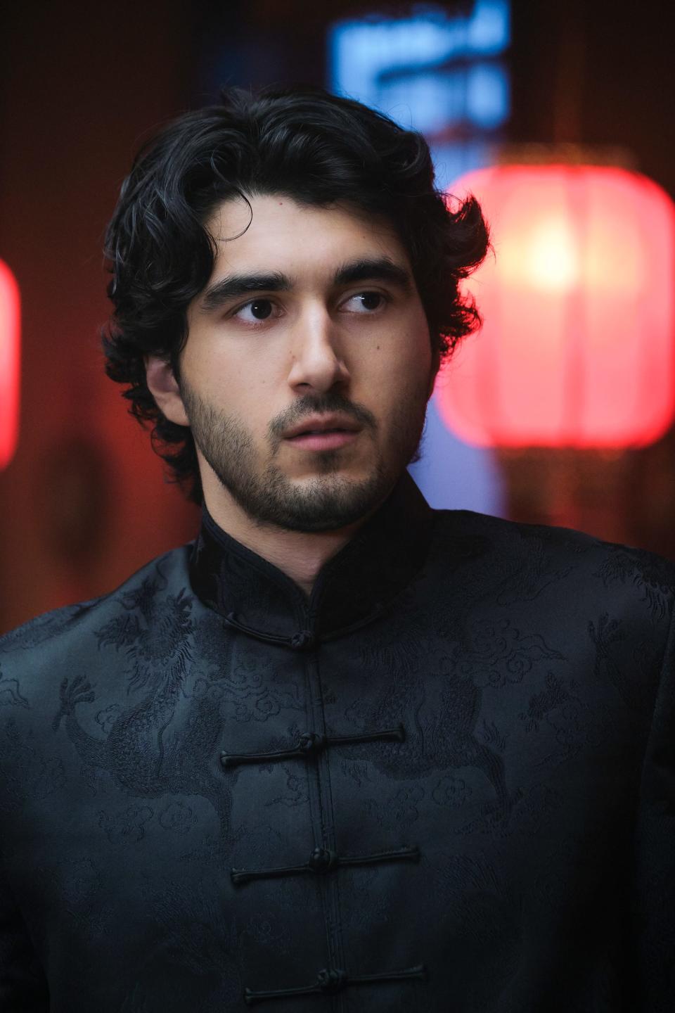 Shayan Sobhian as Behrad Taraz in an episode of  "Legends of Tomorrow."