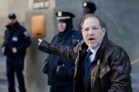 Film producer Weinstein exits New York Criminal Court during his sexual assault trial in the Manhattan borough of New York City, New York