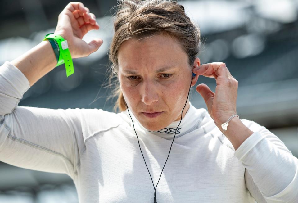 "When I was younger I didn't really have a role model that was female," driver Simona De Silvestro said. "So I was just really lucky that I knew what dream was and my goal was."