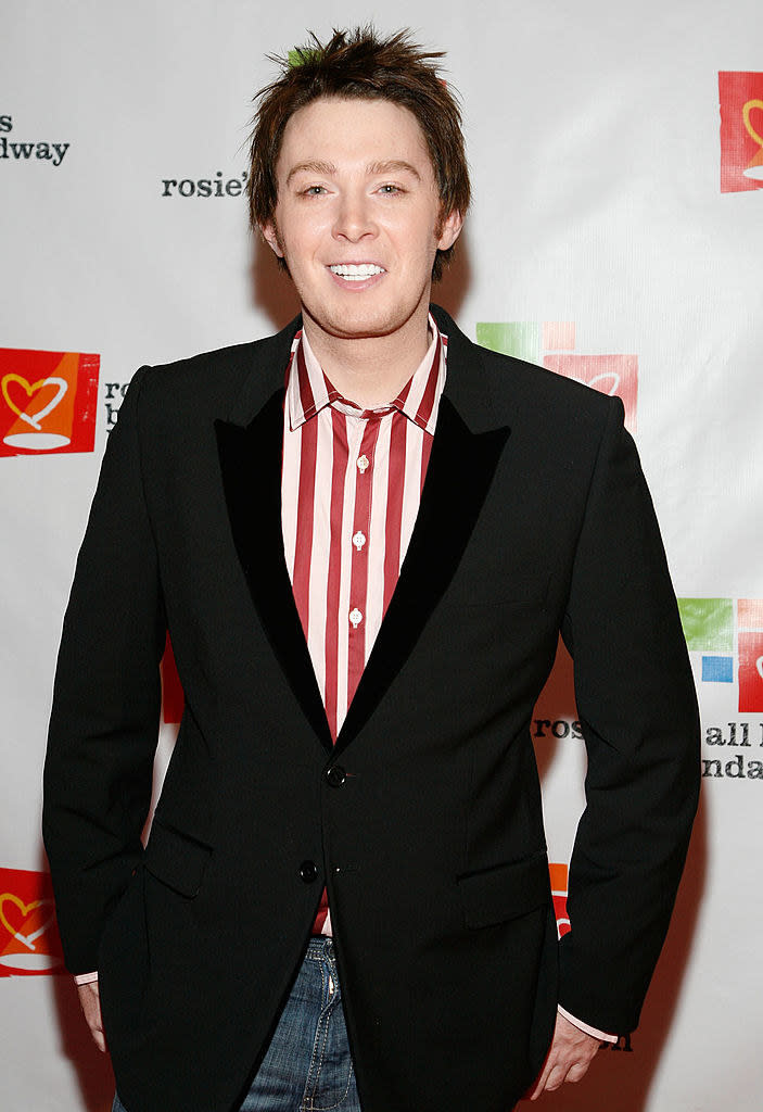 Closeup of Clay Aiken