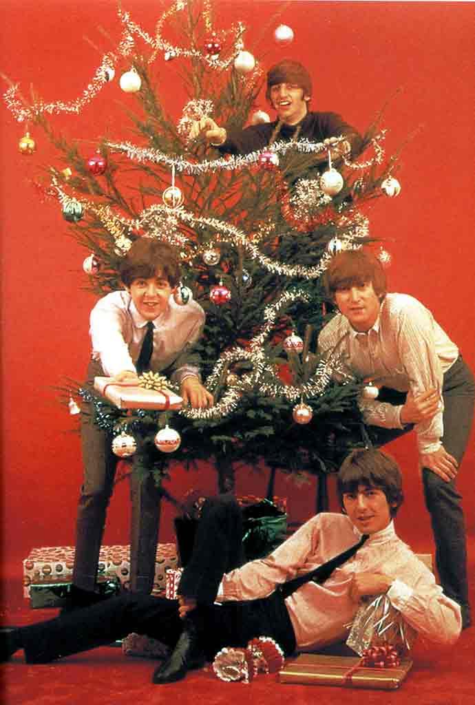 <p>Les Beatles vous souhaitent un joyeux Noël !</p><br>