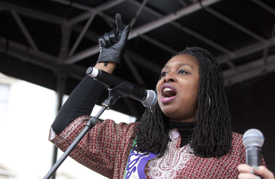 Labour frontbencher Dawn Butler has called May’s policies affecting the Windrush generation ‘institutionally racist’ (PA)