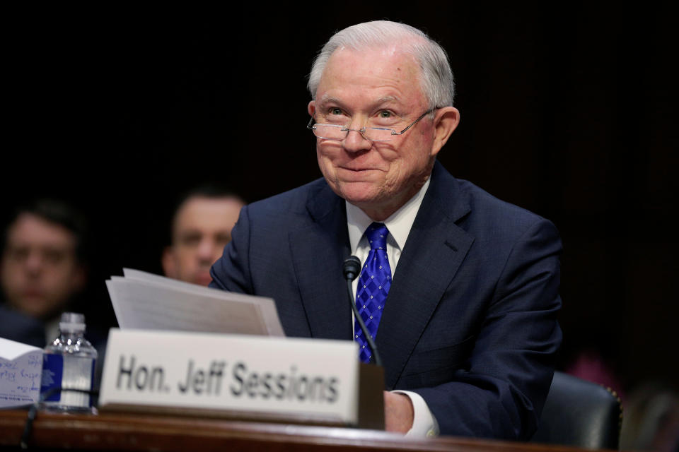 U.S. Attorney General Jeff Sessions is generally opposed to federal intervention in local police departments. (Photo: Joshua Roberts / Reuters)