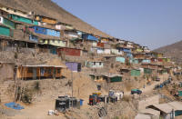 View of houses at a hill in the shanty town Nueva Esperanza on the outskirts of Lima, Peru March 28, 2018. Picture taken March 28, 2018. REUTERS/Mariana Bazo