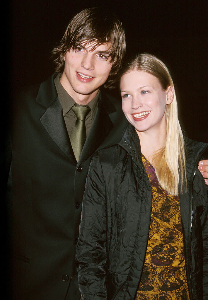 Ashton Kutcher, January Jones