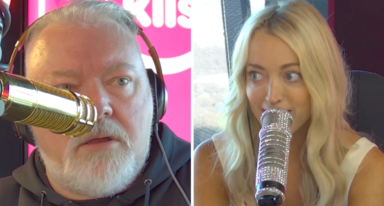 Kyle Sandilands and Jackie ‘O’ Henderson.