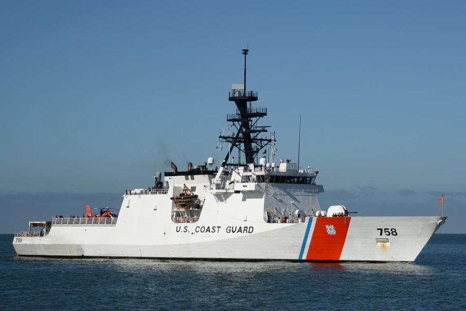 US Coast Guard Stone Cutter.  Credit: United States Coast Guard