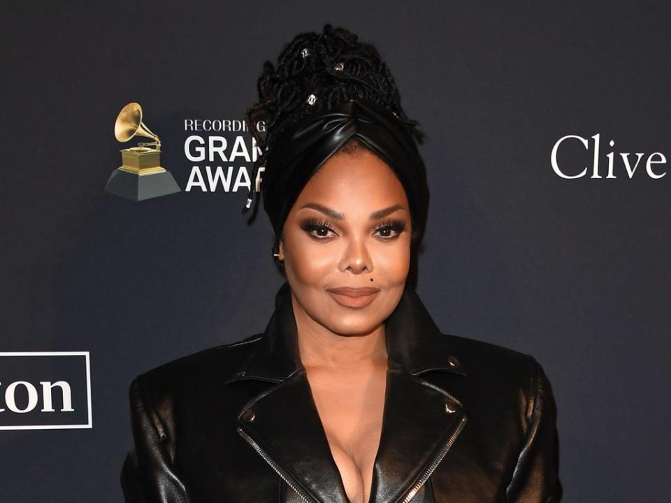 Janet Jackson attends the Recording Academy and Clive Davis pre-Grammy gala, 2020 (AFP via Getty Images)