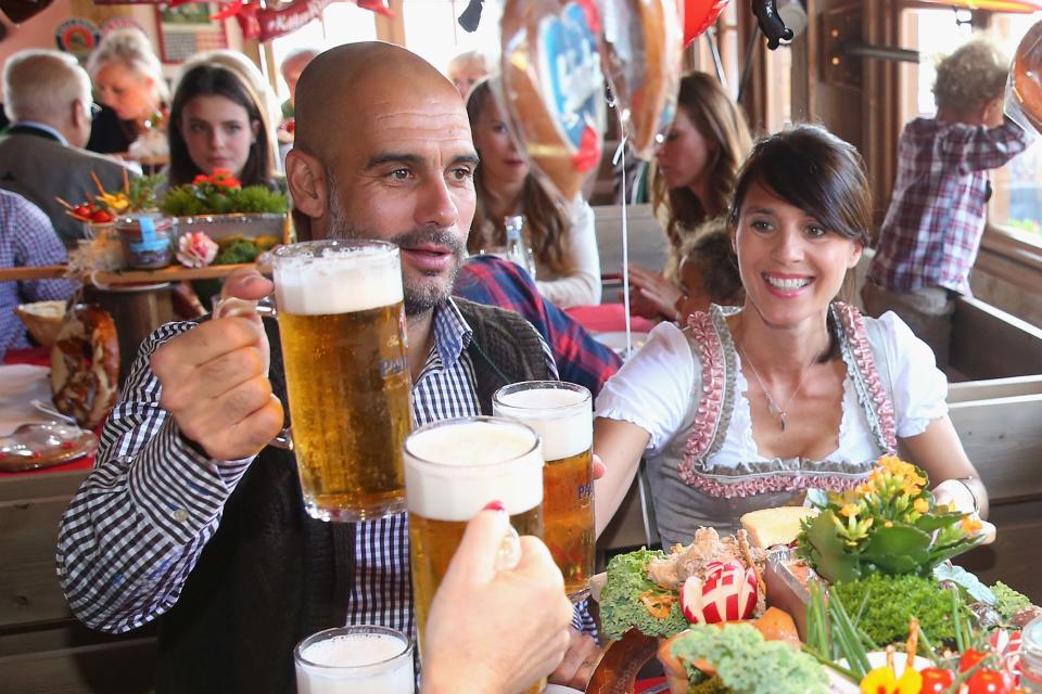 FC Bayern München auf dem Oktoberfest