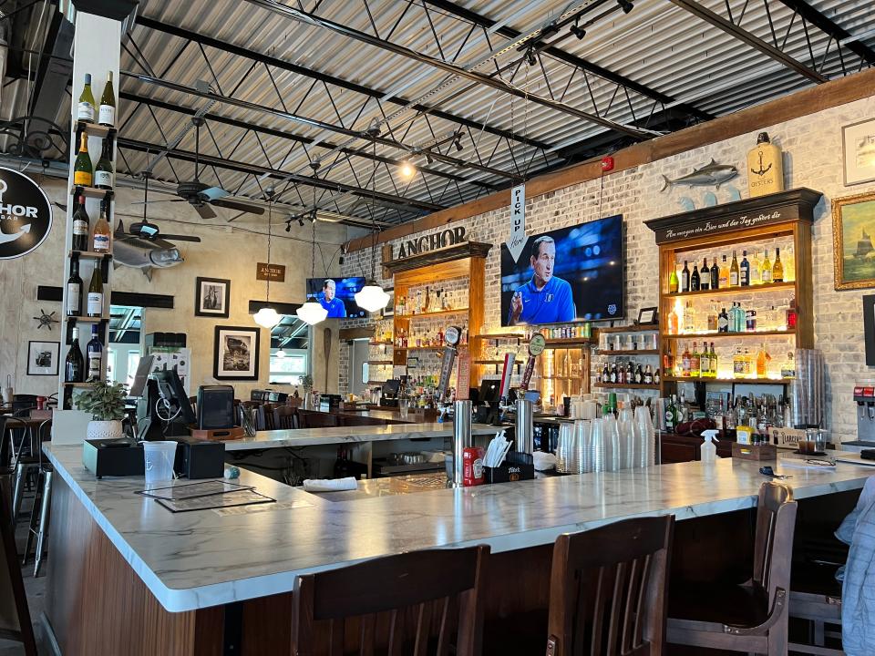 Anchor Raw Bar at Vaughn's Food Hall located at 109 W. Trade Street in Simpsonville, South Carolina.