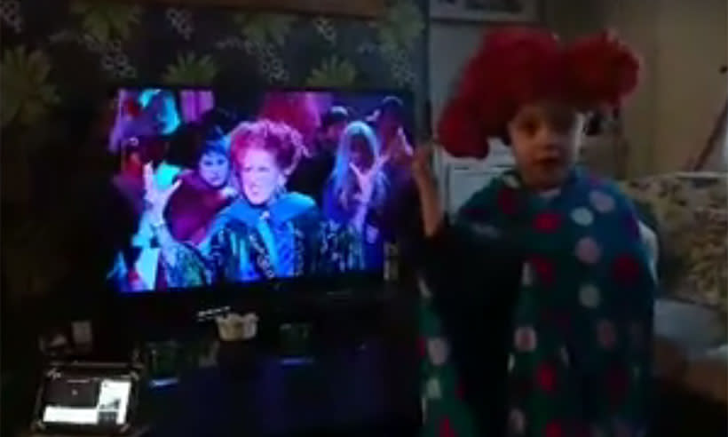 Little boy pulls off perfect Hocus Pocus impression